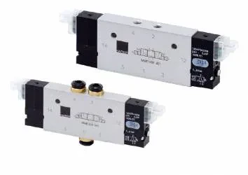 Distribuitoare electrice 5/3 – montaj in linie